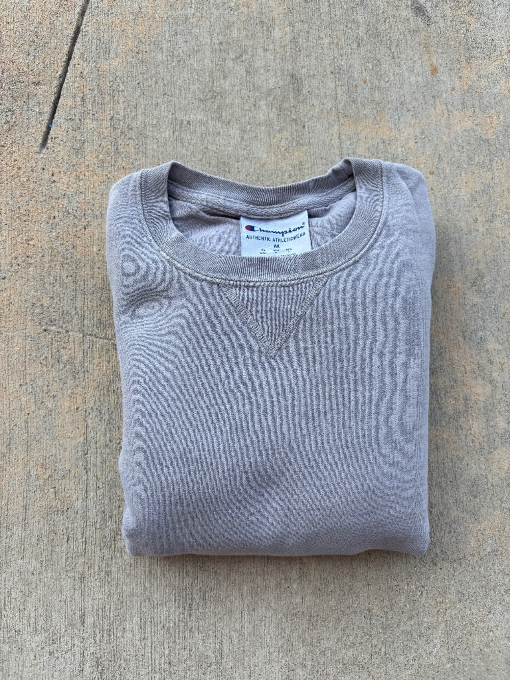 Gray Champion Crewneck Sweatshirt